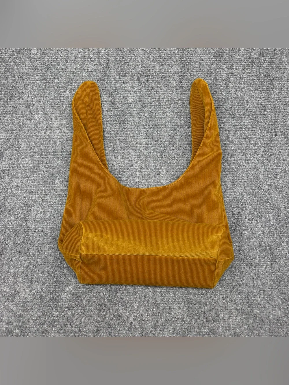 MERIT Signature Makeup Bag Corduroy Mustard